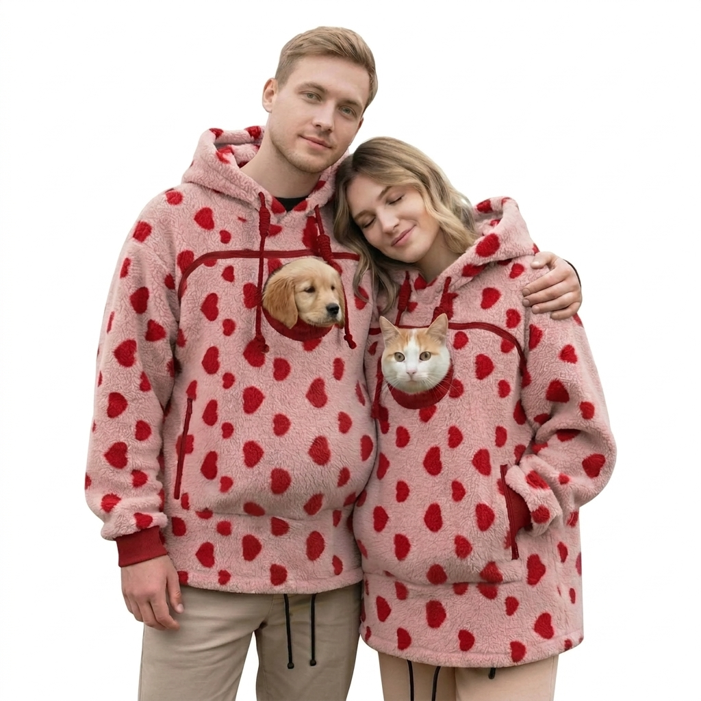 The Purrfect Pocket Hoodie - Image 1